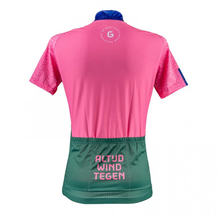 Wielershirt Altijd wind tegen dames - Image 3